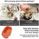 thumbnail image 4 of Sink Strainer Colander Drain Basket, Multifunction Saddle-shaped Mesh Strainer, Corner Food Strainer over The Sink for Kitchen Waste, Vegetable, Fruit, 4 of 4