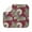 Colorful P, variant on Bohemian Boho Kitchen Drying Mat - Super Absorbent Microfiber Dish Drying Pad with Boho Theme - Foldable Heat Resistant Countertop Mat for Dishes 18"x16"