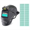 thumbnail image 1 of Casco de Soldadura con Oscurecimiento AutomáTico MáScara de Soldadura con Luz LED MáScara de Casco de Soldador con EnergíA Solar con 20 PelíCulas Protectoras, 1 of 5