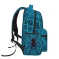 thumbnail image 3 of Easygdp Spider And Cobweb Mochila Ergonómica Versátil para Laptop - Múltiples Bolsillos, Correas Ajustables, Unisex para Escuela, Viajes y Actividades al Aire Libre-One Size, 3 of 5