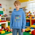 thumbnail image 4 of Wxolcjlv Toddler Girls 100 Days of School Hooded Pullover Sweatshirt Play Long Sleeve Top, Sizes 2-14, 4 of 7