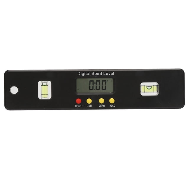 Inclinómetro Digital, Mini Transportador De ángulo Digital Duradero, Plástico Para Medición De Nivel Para Manitas Constructores Artesanos Mantenimiento De Decoración De ANGGREK Digital Level Protractor