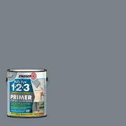Gray, Zinsser Bulls Eye 1-2-3 Primer for All Surfaces Flat, Gallon