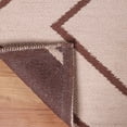 thumbnail image 4 of Superior Zig-Zag Indoor/ Outdoor Area Rug, 3' 6" x 5' 6", Beige, 4 of 10