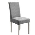 thumbnail image 3 of Funda elástica para silla Macarena para comedor hotel oficina Gris-plata, 3 of 8