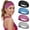 Blue, variant on Cooling Headbands for Women, Non-Slip Sweatbands for Women, 4-Pack Elastic Bands for Running, Yoga, Gym Workouts, Football