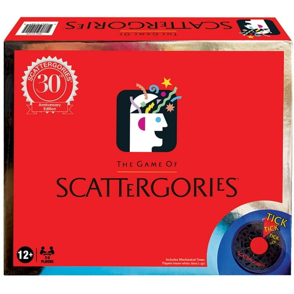 Juego de mesa Winning Moves Scattergories, edición del 30 aniversario.