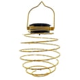 thumbnail image 1 of Lámpara colgante solar LED en espiral para exteriores, resistente al agua, 1 of 5