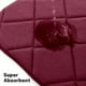 thumbnail image 5 of Juego de 5 alfombrillas de baño de espuma antideslizantes, suaves, absorbentes, lavables a máquina y de secado rápido para un baño familiar seguro y cómodo. Aestivo | Rojo | AESTIVO, 5 of 7