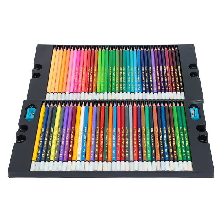 Master 150 Colored Pencil Mega Set, Soft Core Vibrant Colors Pro Premium  Artist Quality - Blending, Shading, Layering