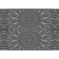 thumbnail image 1 of Ahgly Company Machine Washable Indoor Rectangle Transitional Black Area Rugs, 5' x 8', 1 of 7