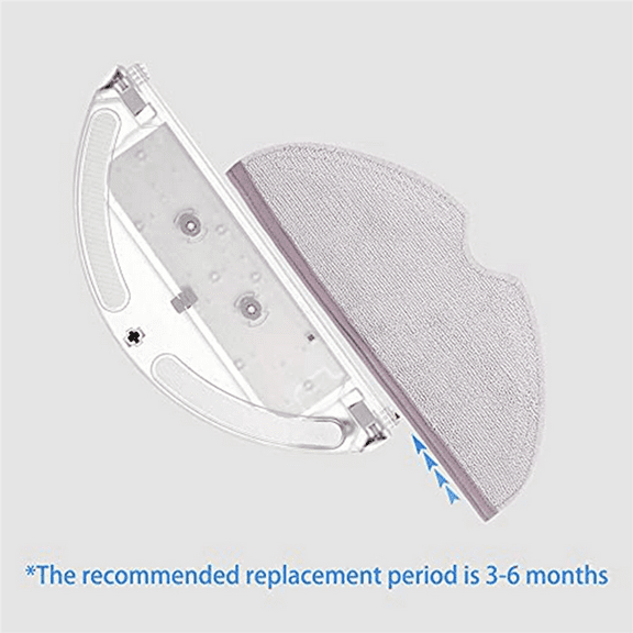 Mop Pad 8 Pack Microfiber Mop Cloth for S6 S6 Pure S6 MaxV S5 Max S5 Robot Vacuum Cleaner Mop Replacement