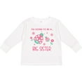 thumbnail image 3 of Inktastic I'm Going to Be a Big Sister Girls Long Sleeve Toddler T-Shirt, 3 of 5