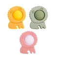 thumbnail image 4 of Mordedera Pop it de león Antsy Pantsy silicon 1 pieza naranja, rosa, verde, 4 of 4
