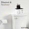 thumbnail image 6 of HOTCAN Discreet Tampon Holder for Bathroom with Vanity Tray Lid, Tampon Organizer for Bathroom for Wall or Countertop Mount, Wooden Feminine Product Organizer, White Bathroom Accessories, Storage Box, 6 of 7