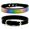 thumbnail image 1 of Pet Collar Rhinestone Adjustable Bling Dog Neck Choker Cat Collar for Cats Dogs, 1 of 4