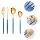 thumbnail image 5 of Cubiertos de acero inoxidable Tenedores de cocina Utensilios de camping Cuchara para servir café, 5 of 6