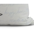 thumbnail image 2 of Simply Daisy, 26 x 26 inch, Martini Glass Text Fade Geometric Print Pillow, Pale Blue, 2 of 2