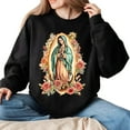 thumbnail image 5 of Virgin Mary Sweatshirt – Our Lady of Guadalupe Pullover, Religious Mother Mary Sweater, Catholic Faith Based Unisex Apparel, 5 of 7