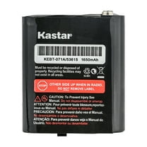 Kastar 1-Pack Battery Replacement for Motorola Two-Way Radio Walkie Talkies KEBT071C KEBT-071-C, KEBT071D KEBT-071-D, KEBT650, MJ270R, MJ27OR, TalkAbout T6500, T6500R, TalkAbout T8500, TalkAbout T9500
