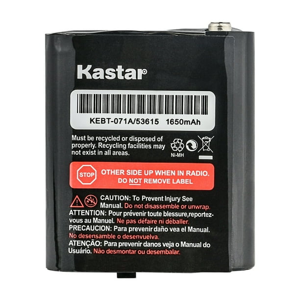 Kastar 1-Pack Ni-MH Battery 3.6V 1650mAh Replacement for Motorola AP ...
