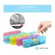 thumbnail image 3 of 3 Times A Day Weekly Pill Box - Large Pill Box 7 Day Medication Organizer Pill Box, 3 of 5