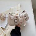 thumbnail image 2 of 4920 Bolso Hombro Retro Niche Baguette para Motocicleta (blanquecino), 2 of 9