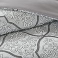 thumbnail image 3 of 12 Piece Complete Bed Set-Color:Silver,Size:Cal King, 3 of 8