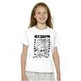 thumbnail image 4 of Smurfette Selfie Kanji Manga Comic Crewneck T Shirts Boy Girl Teen Brisco Brands S, 4 of 5