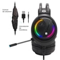 thumbnail image 3 of Diadema Headset Xbox PS Laptop PC Gamer RGB 3.5mm DMX42, 3 of 3