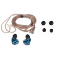 thumbnail image 1 of KZ ZST Monitor Earbuds 3.5mm Right Angle Plug Noise Canceling 1BA 1DD HiFi Wired Monitor Earphone for Android for Ipod Colorful Standard, 1 of 5