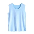 thumbnail image 1 of Boys Tank Tops Kids Mesh Quick Dry Sleeveless Athletic Shirts Youth Workout Performance Tops,11-12 Years, 1 of 4