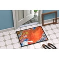 thumbnail image 2 of Carolines Treasures 6033MAT Cat Door Mat Indoor Rug or Outdoor Welcome Mat 18X27 Doormat 27"L x 18"W multicolor, 2 of 4