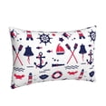 thumbnail image 2 of Fotbe Sailing Marine Travel Pillow Cases - Envelope Closure - Luxury, Extra Soft, Cooling Pillow Covers - Wrinkle, Fade, Stain Resistant-, 2 of 9