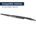 thumbnail image 5 of Automotive Rear Windshield Wiper Blade Arm Set for 2009-2017 for lexus RX450h 16 Inch 405mm, 5 of 7