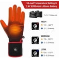 thumbnail image 7 of Savior Heated Glove Liners,Electric Heated Thin Gloves,Rechargeable,Suitable for Winter Driving,Typing,Running,etc., 7 of 7
