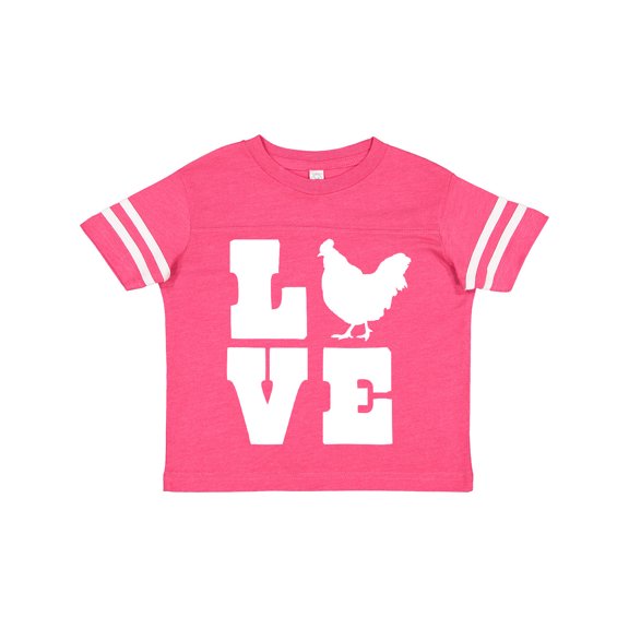 Inktastic Love Chickens Boys or Girls Toddler T-Shirt