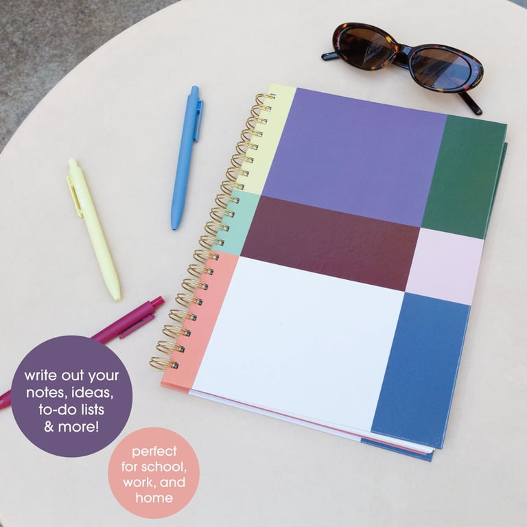 Color Block Hardcover Spiral Notebook photo 5