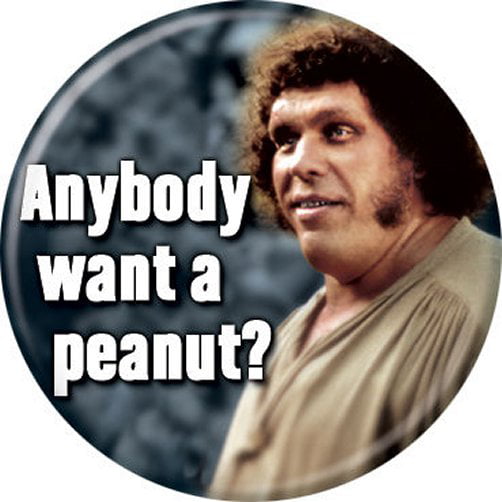 Princess Bride Anybody Want A Peanut Licensed 125 Inch Button 81340