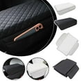 thumbnail image 3 of For /Y Black Car Armrest Cushion Cover Center Console Lid Box Pad, 3 of 7
