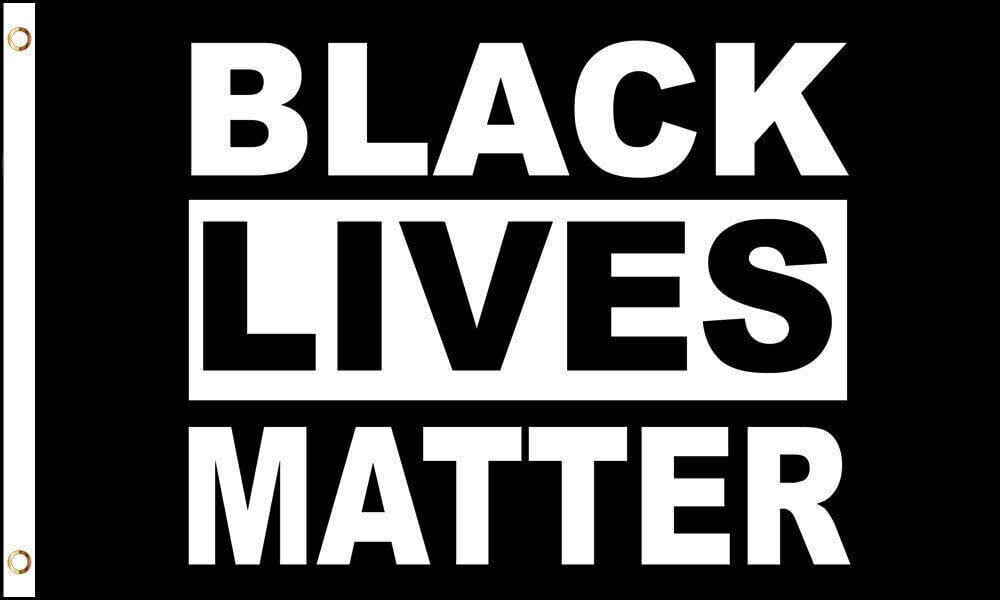14x21cm Black Lives Matter Flag BLM Peace Protest Outdoor Banner Pennant 