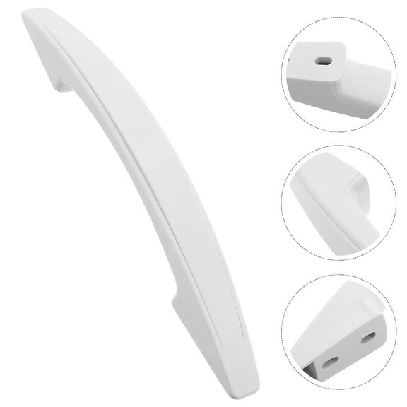 FRCOLOR Replacement Freezer Door Handle for Refrigerator 1 Set Plastic Freezer Door Handle Replacement