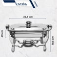 thumbnail image 2 of Mini Bufetera RD Royal Cook Plateada de Acero Inoxidable 1 lt, 2 of 5