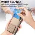 thumbnail image 3 of Allytechgroup Galaxy A54 5G Wallet Case with Card Holder, Hybrid TPU Back Cover Kickstand Bumper Anti-Scratch Slim Case Cover for Samsung Galaxy A54 5G, Khaki, 3 of 8