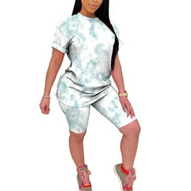 two piece sweatsuit shorts