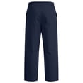 thumbnail image 6 of CCRFTGI Men's Pants Workout Big and Tall Hiking Pants Active Elastic Waist Drawstring Joggers for Men Lightweight Jogger Pant with Pockets Navy L, 6 of 6