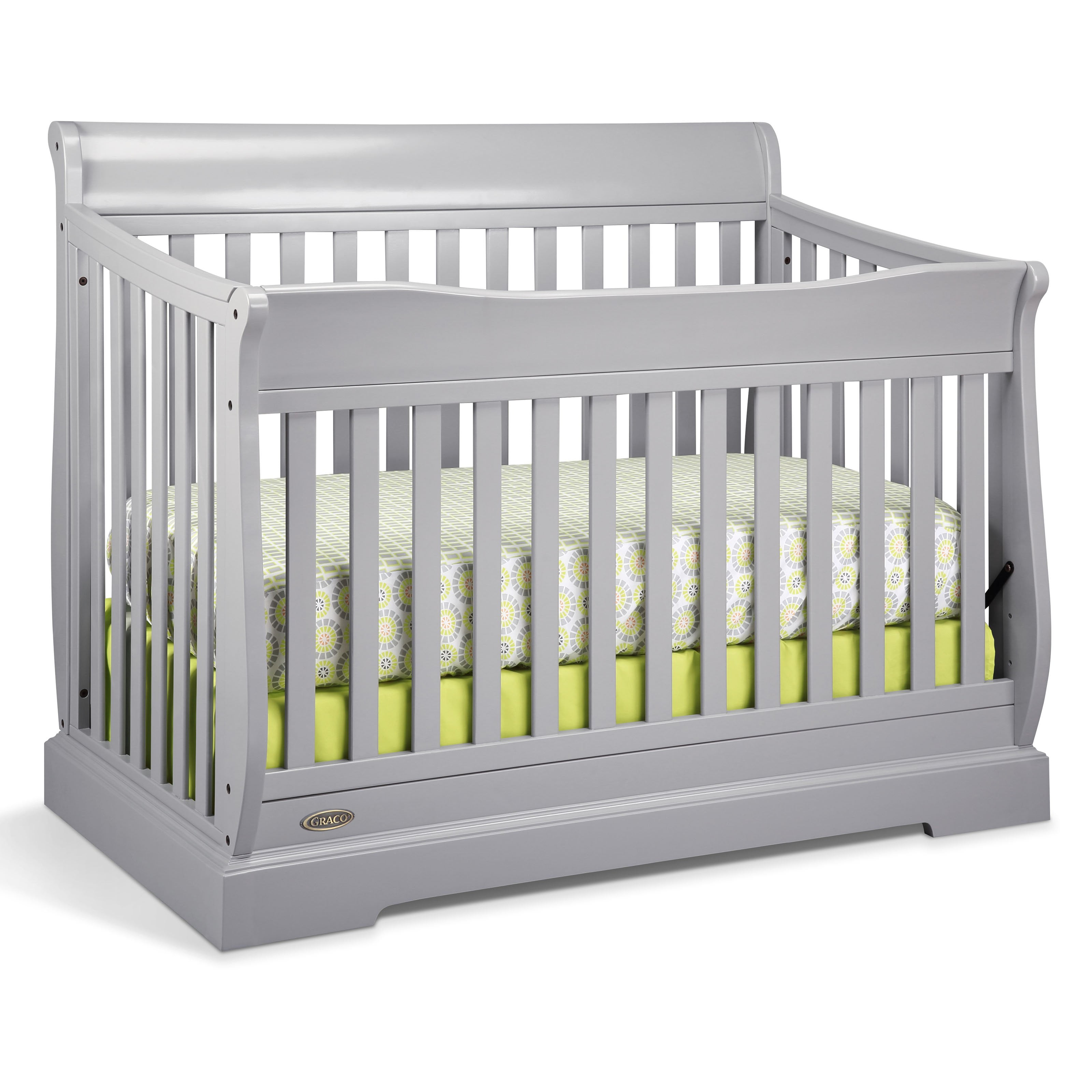 Graco Maple Ridge 4in1 Convertible Crib in Pebble Gray