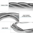 thumbnail image 7 of Bath Shower Hose 3/2/1.75/1.5m Stainless Steel Flexible Handheld Shower Head Pipe Plumbing for Bathroom Accessories, 7 of 7
