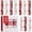 Red & White Snowflake, variant on Joyfy 10" Christmas Crackers Party Table Favor, 10 Pcs No Snap Cute Christmas Characters Design for Xmas Holiday Dinner Traditions