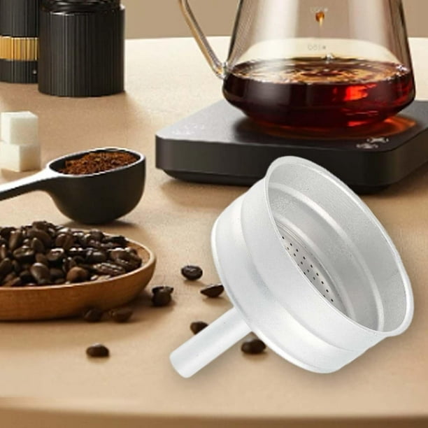 Embudo de repuesto para cafetera , embudo para cafetera, utensilios de cocina, embudo de repuesto ligero para cafetera , piezas de accesorios 9 Copa BLESIY Embudo de cafetera
